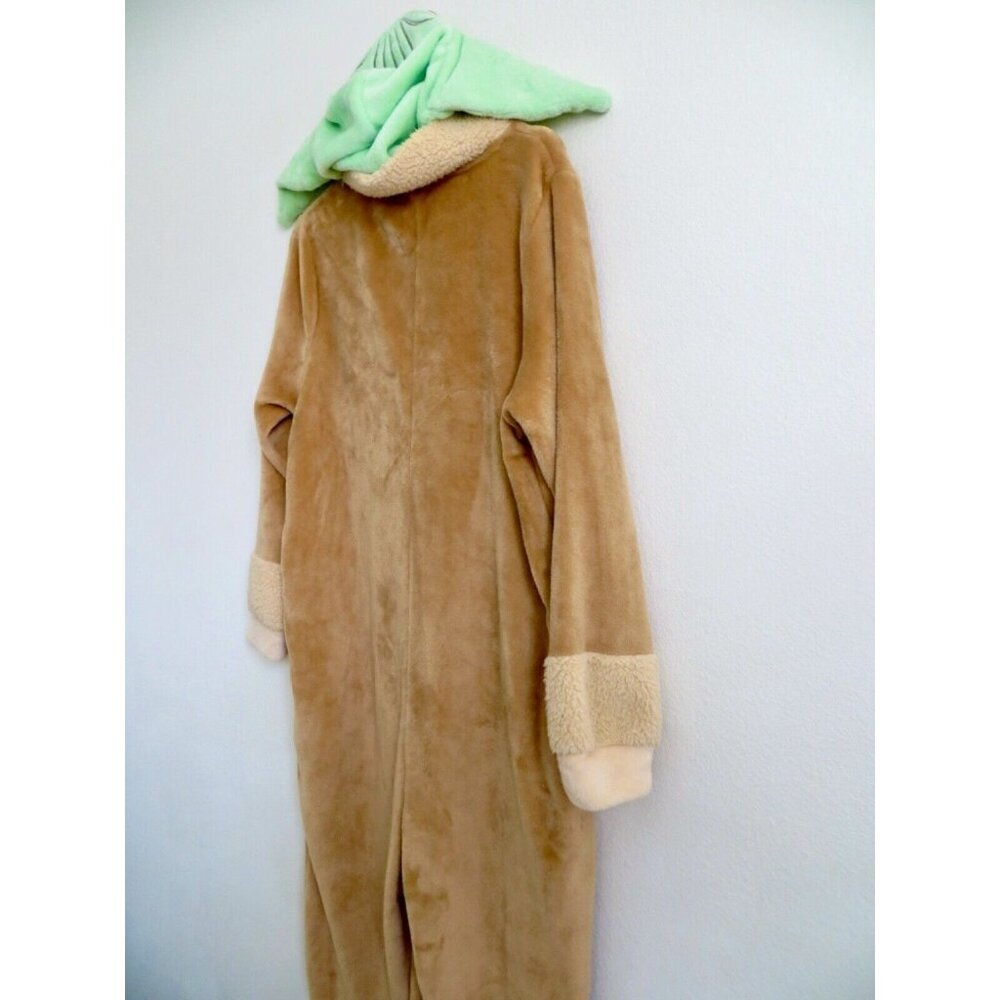 NEW! Star Wars Baby Yoda Unisex Union Suit Adult One Piece Pajama Costume 2XL - Picture 10 of 11